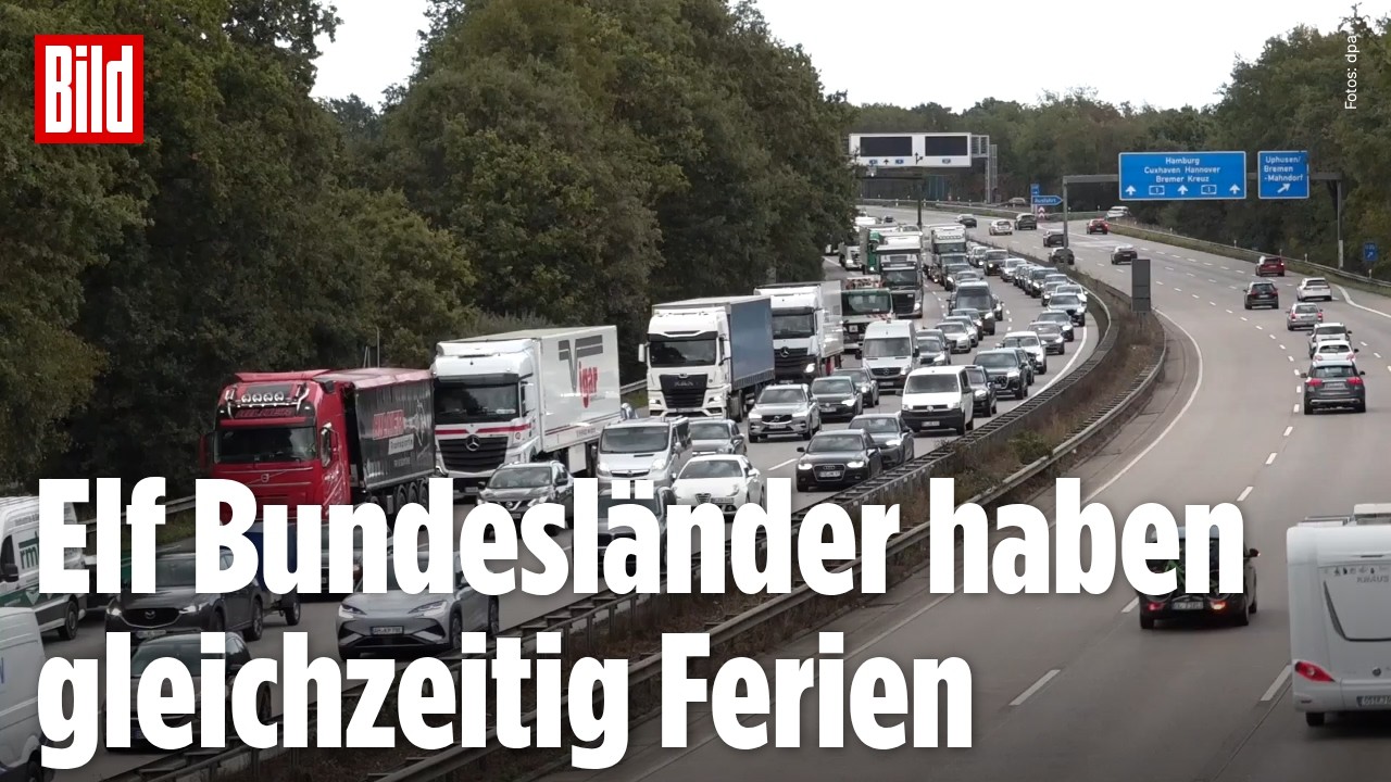 FERIEN-CHAOS: ADAC warnt vor Mega-Staus in ganz Deutschland