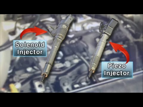How Piezo Injectors Work on Diesel Common Rail Fuel Injection System | Piezoelectric Injectors.