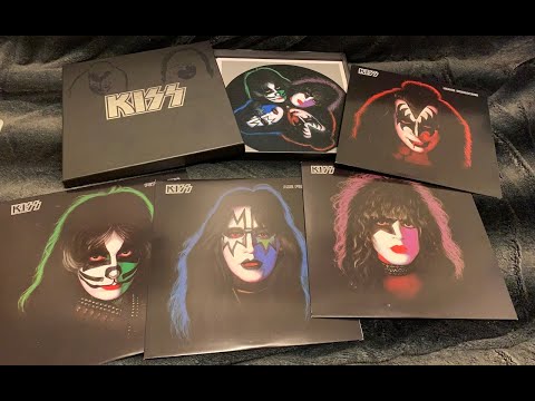 KISS The Solo Albums 40th Anniversary Collared 4LP Vinyls
