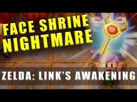 The Legend of Zelda Link's Awakening Switch Face Shrine Nightmare Key