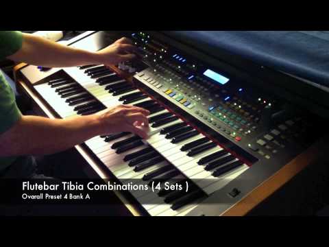 ORLA Grande Theatre TRADITIONAL ORGANS registrations Set 3