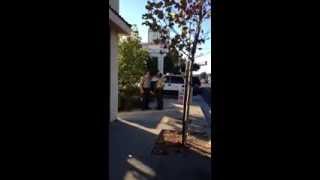 preview picture of video 'Sheriff harasses me in La Crescenta again'
