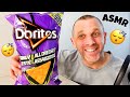 ASMR Trying Doritos Tangy All Dressed Chips BIG BITES Super Satisfying MUKBANG WHISPERING