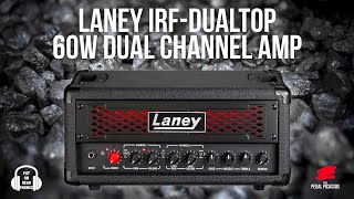 Video thumbnail for LANEY IRF DUALTOP 60w dual channel amp by The Pedal Picassos