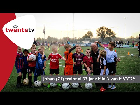 Johan (71) traint al 33 de Mini's van MVV'29 Harbrinkhoek - TwenteFM