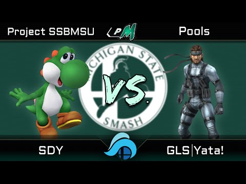 ProjectSSBMSU Project M Pools - SupaDragonYoshi (Yoshi) vs. GLS | Yata! (Snake)