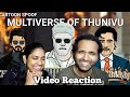 Thunivu Multiverse Cartoon Spoof😁🤪😅🤣| Cat Toonz Video Reaction | Tamil Couple Reaction