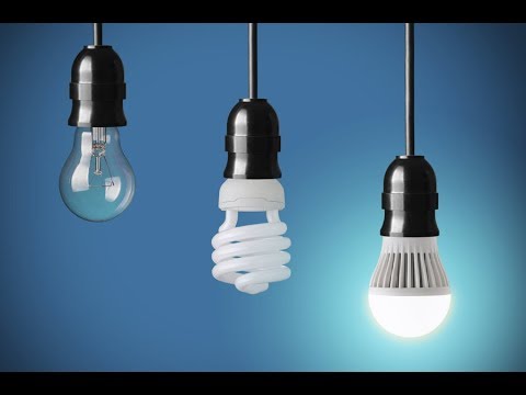The Difference Between LED, Halogen, and Florescent light bulbs
