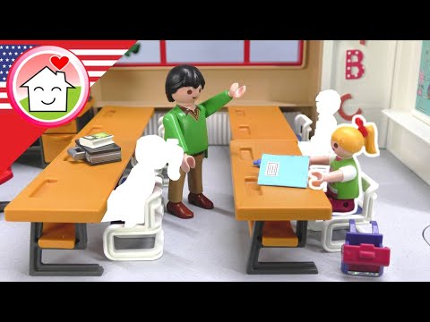 Playmobil English - Lena At School Alone – The New Nursery School - The  Hauser Family