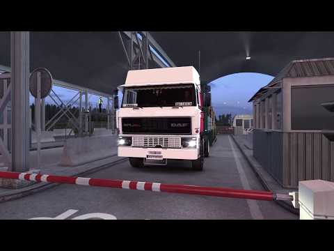 ETS2 1.35 Promods 2.41 DAF F241 from Mahilyow To Vilnius DX11