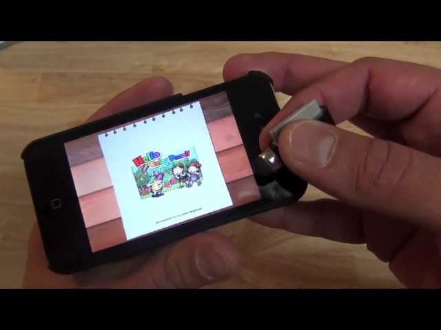 Vídeo relacionado con Bolígrafo de entrada para Samsung Galaxy Y Hello Kitty GT-S5360;adecuado sólo para las pantallas capacitivas