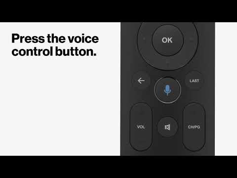 Fios TV One Setting up your Fios TV Voice Remote by Verizon