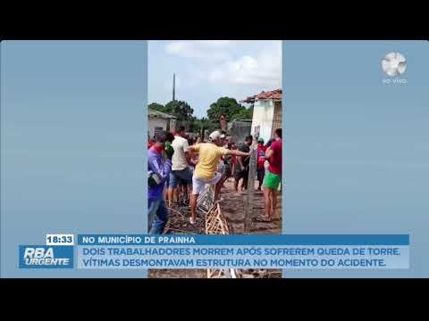 Torre desaba e provoca morte de dois homens em Prainha, no Pará