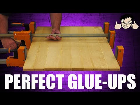 Pro tips for table tops, counters and panel glueups