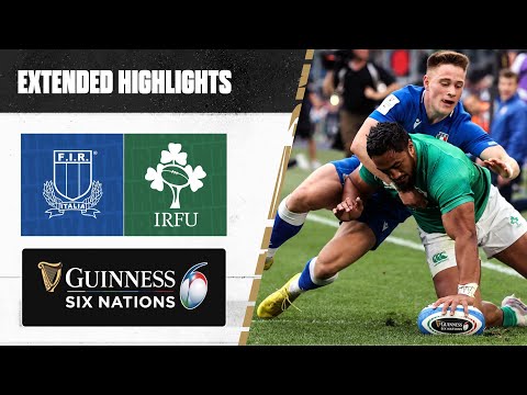 WHAT A GAME! 👏 | Extended Highlights | Italy v Ireland