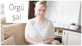 Şişle en kolay örgü şal/ örgü modelleri/şal modelleri