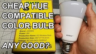 Review: JIAWEN Philips Hue Color Compatible Bulb for $30 USD or less