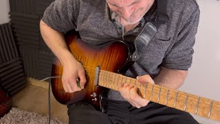 Sweep Bending on Guitar Em A7