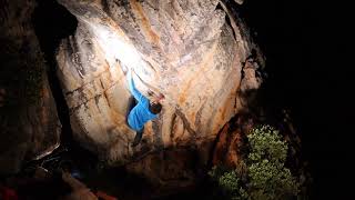 Video thumbnail of Petrichor, 8c. Rocklands