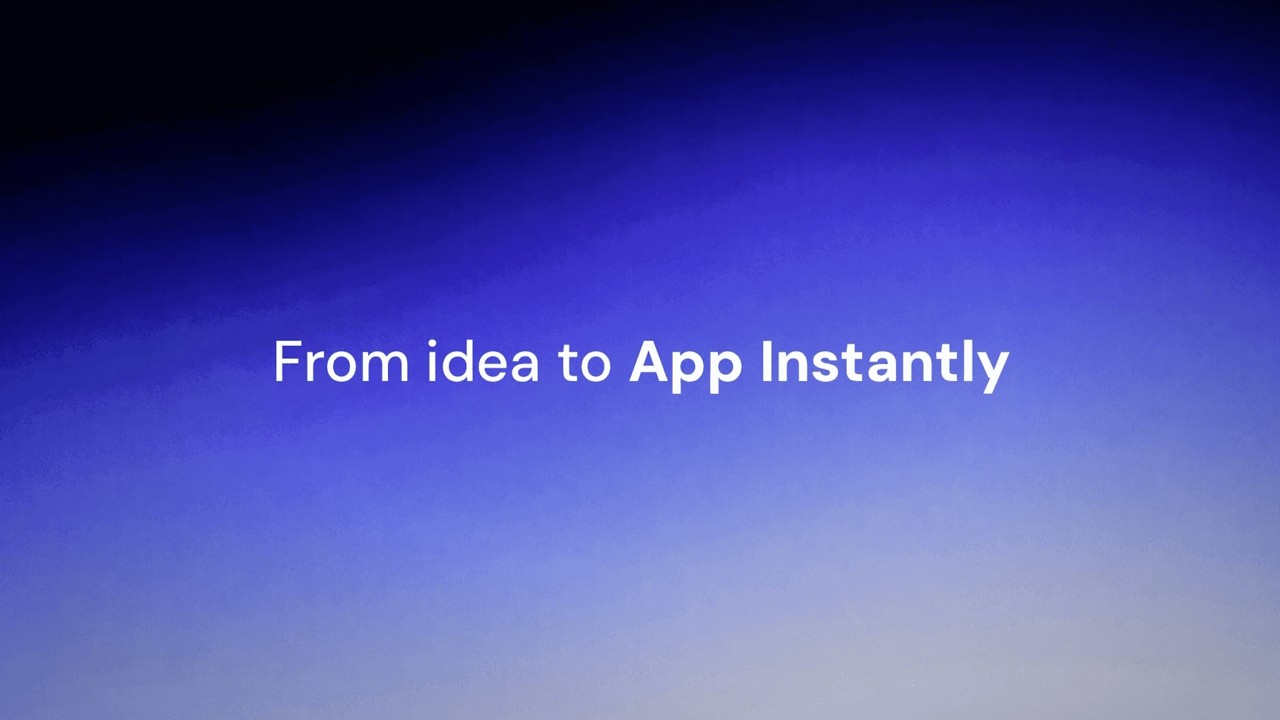 Prompt To App demo video