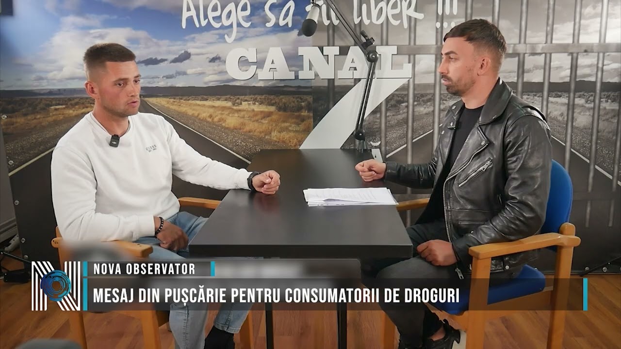 Mesaj din pușcărie pentru consumatorii de droguri