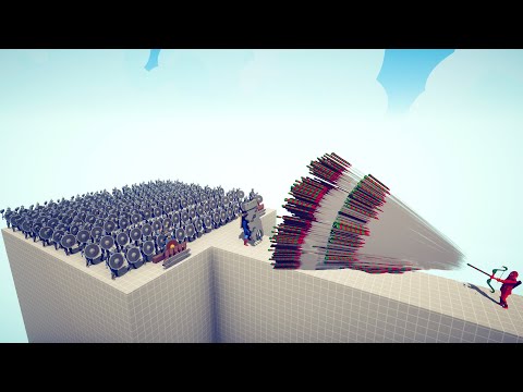 100x HEAVY SQUIRE & GIANT SHIELD vs EVERY GOD  - Totally Accurate Battle Simulator TABS