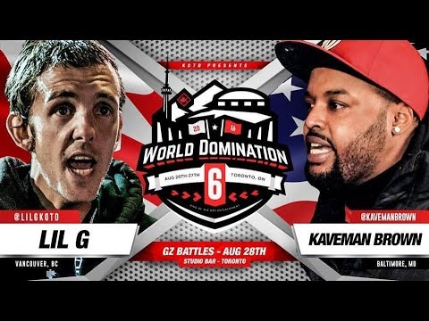 Kaveman Brown vs Lil G