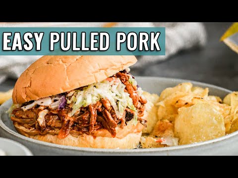 EASY Slow Cooked Pulled Pork Recipe