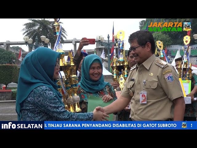 Puncak Acara Lomba 10 Program Pokok PKK Tingkat Kota Jaksel Tahun 2019