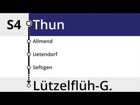 BLS Begrüssung • S4 Thun – Lützelflüh-Goldbach
