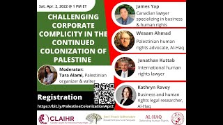 Download lagu Challenging Corporate Complicity in the Continued Colonization of Palestine: Means and Methods mp3