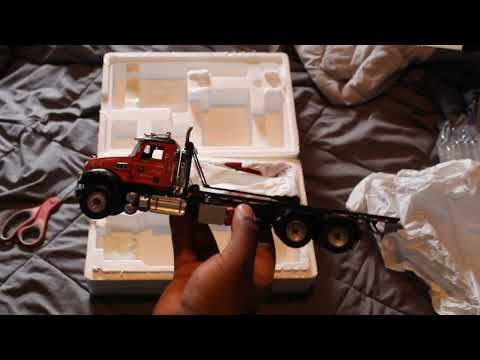 1:34 Custom First Gear Mack Granite Roll Off Unboxing