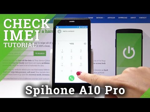 How to Check IMEI & SN in SPIPHONE A10 Pro - IMEI Status