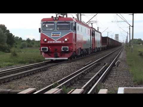 Tren de marfa CFR Marfa trece pe la CET Suceava cu EA456 si ED052 - 30.05.2020