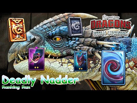 Dragons: Titan Uprising / Deadly Nadder Ranking Run / Full Battle / BP 8600+ / (HTTYD)