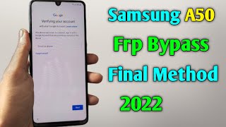 New Method 2022 Samsung A50 Frp Bypass/Unlock Google Account Lock Android 12/11 | New Solution 2022