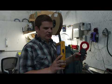 VFD stray voltage testing and R&D project - Don't do this at home.