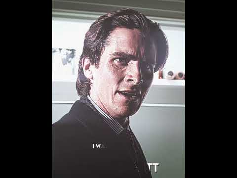 "My pain is constant and sharp..." | Patrick Bateman Edit | The Perfect Girl Ultra Slowed | 4k 60fps