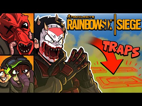 Rainbow Six: Siege - WE'LL NEVER GET CAUGHT!!!! OP TRAPS! (Hide & Seek Funny Moments!)
