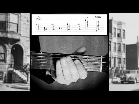 Chicago Riff Blues No 1 - Lessons - Blues