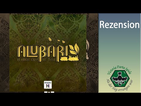 Alubari Brettspiel Rezension / Tony Boydell / Studio H