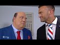 Paul Heyman Nick Aldis Backstage Segment Randy Orton Kevin Owens Entrance In France