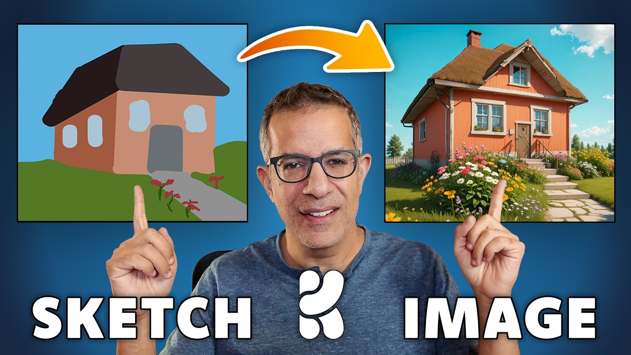 Turn Sketches into Masterpieces FAST with Krea (No Experience Needed!)