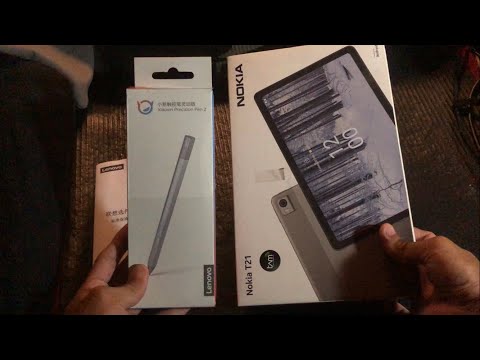 Nokia T21 Tablet 10” Support Second Screen with Stylus Lenovo Precission Pen 2 MPP and AES Protocol