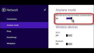 Airplane mode not turning off | Airplane mode in laptop | Fix it Now