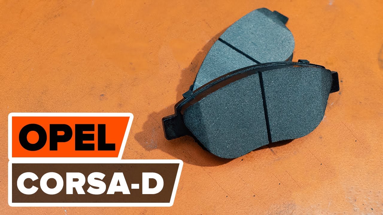Come cambiare pastiglie freno della parte anteriore su Opel Corsa D - Guida alla sostituzione