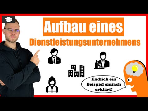 Tasks of a service company simply explained