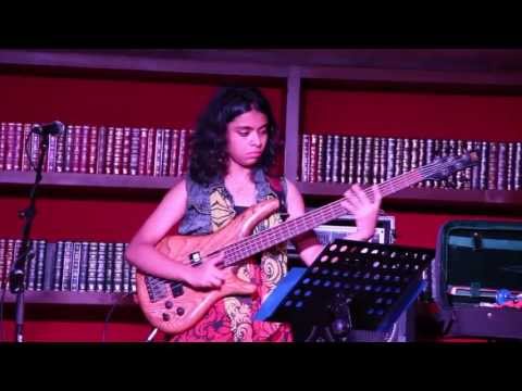 Amazing Bass Prodigy - Mohini Dey Live at Windmills Craftworks, 15th June, 2013