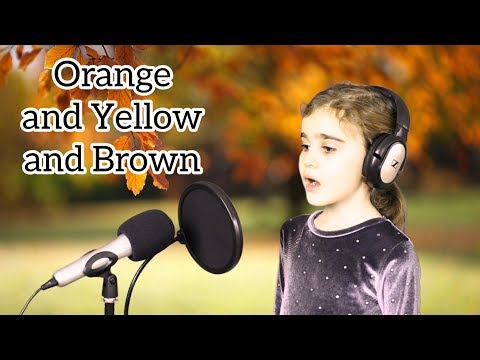 'Orange and Yellow and Brown' by Lin Marsh. Singing Grade Song.