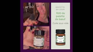 Rôti de palette cuit sous-vide dans l’Instant pot ! Un régale !